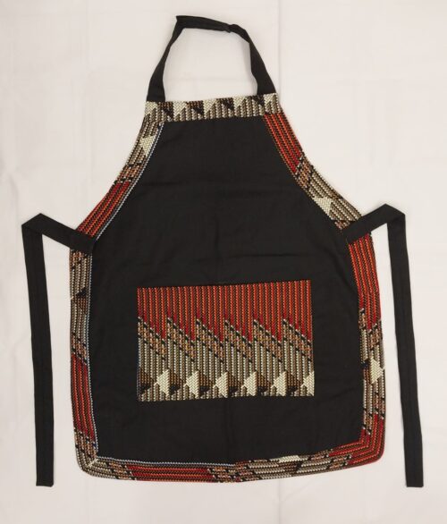 Black Apron Rectangular Mkeka